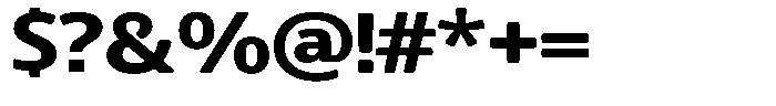 Chatwin Rounded Extra Bold Expanded Font OTHER CHARS