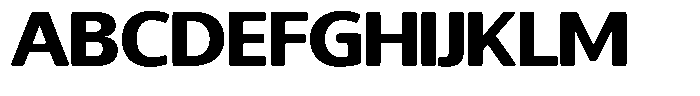 Chatwin Rounded Extra Bold Expanded Font UPPERCASE