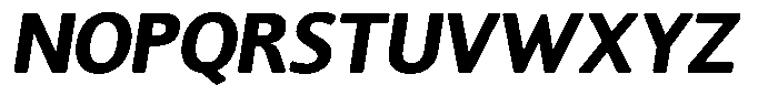 Chatwin Rounded Extra Bold Italic Font UPPERCASE