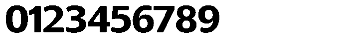 Chatwin Rounded Extra Bold Semi Expanded Font OTHER CHARS