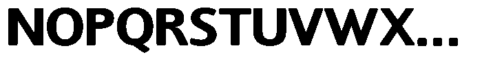 Chatwin Rounded Extra Bold Semi Expanded Font UPPERCASE