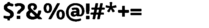 Chatwin Rounded Extra Bold Font OTHER CHARS