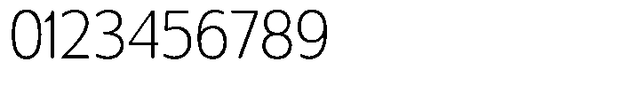 Chatwin Rounded Extra Light Semi Condensed Font OTHER CHARS