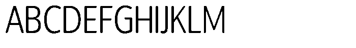 Chatwin Rounded Light Condensed Font UPPERCASE