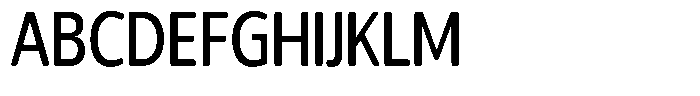 Chatwin Rounded Medium Condensed Font UPPERCASE