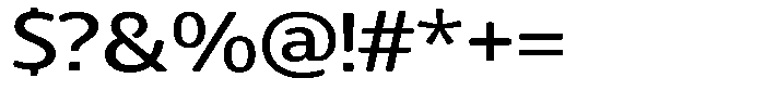 Chatwin Rounded Medium Expanded Font OTHER CHARS