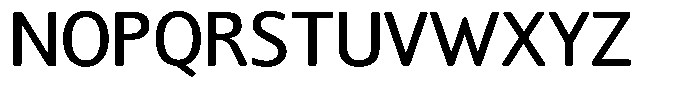 Chatwin Rounded Medium Font UPPERCASE