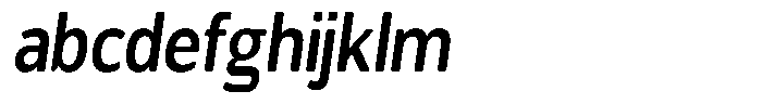 Chatwin Rounded Semi Bold Condensed Italic FONT