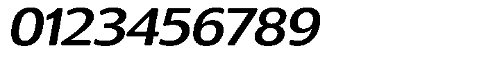 Chatwin Rounded Semi Bold Expanded Italic Font OTHER CHARS