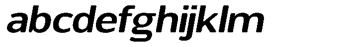 Chatwin Rounded Semi Bold Expanded Italic FONT