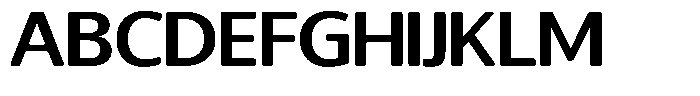 Chatwin Rounded Semi Bold Expanded Font UPPERCASE