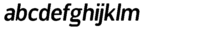 Chatwin Rounded Semi Bold Semi Condensed Italic FONT