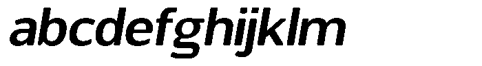 Chatwin Rounded Semi Bold Semi Expanded Italic FONT