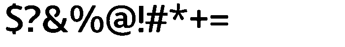 Chatwin Rounded Semi Bold Font OTHER CHARS