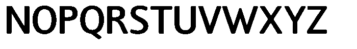 Chatwin Rounded Semi Bold Font UPPERCASE
