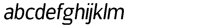 Chatwin Rounded Semi Condensed Italic FONT