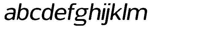 Chatwin Rounded Semi Expanded Italic FONT