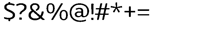 Chatwin Rounded Semi Expanded Font OTHER CHARS
