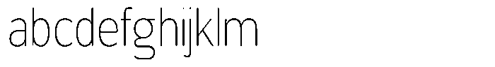 Chatwin Rounded Thin Condensed FONT