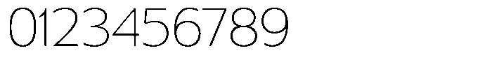 Chatwin Rounded Thin Semi Expanded Font OTHER CHARS