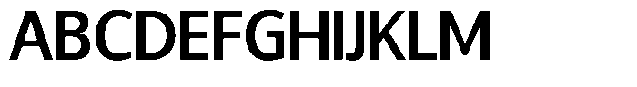 Chatwin Semi Bold Font UPPERCASE