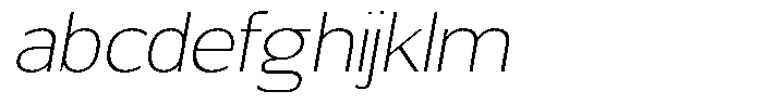 Chatwin Thin Expanded Italic FONT