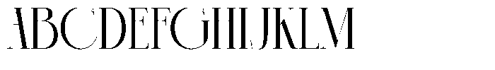 Chazero Regular Font UPPERCASE