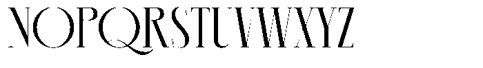 Chazero Regular Font UPPERCASE
