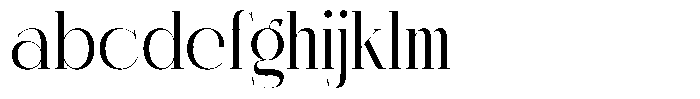 Chazero Regular FONT
