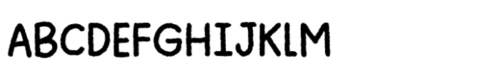 Cheap Skit Regular Font UPPERCASE