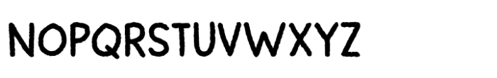 Cheap Skit Regular Font UPPERCASE