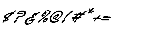 Check Unite Italic Font OTHER CHARS