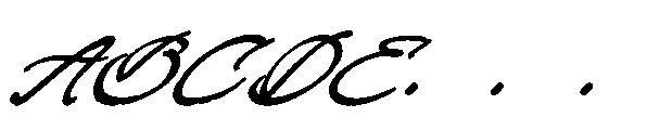Check Unite Italic Font UPPERCASE
