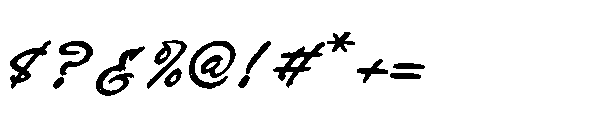 Check Unite Regular Font OTHER CHARS