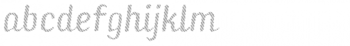 Checkin Script Oblique Layer Line Font LOWERCASE