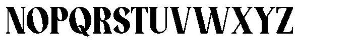 Chedis Script BOUDE Regular Font UPPERCASE