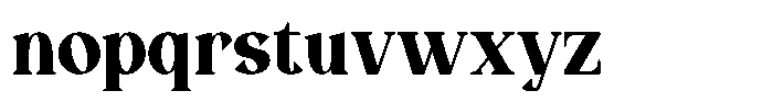 Chedis Script BOUDE Regular Font LOWERCASE