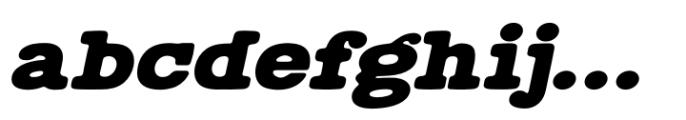 Cheeky Moghster Expanded Slant Font LOWERCASE