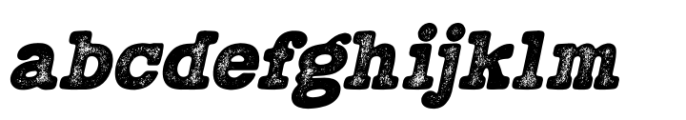 Cheeky Moghster Stamp Slant Font LOWERCASE