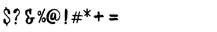 Cheerful Club Party Font OTHER CHARS