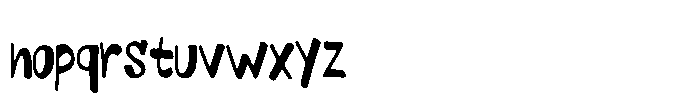 Cheerful Club Party Font LOWERCASE
