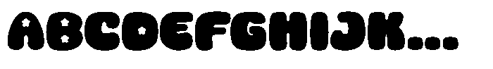 Cheery Buds Font UPPERCASE
