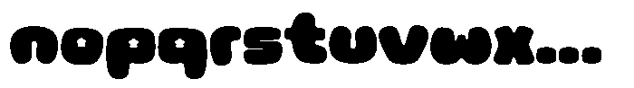 Cheery Buds Font LOWERCASE