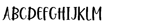 Cheery Lines Font UPPERCASE