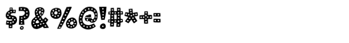 Cheesy Joke Dots Font OTHER CHARS