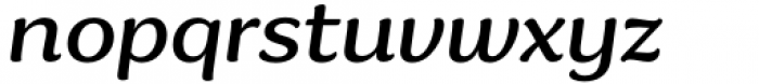 Chella Italic Font LOWERCASE