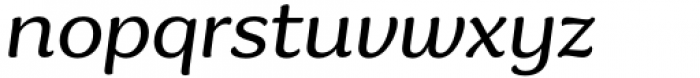 Chella Light Italic Font LOWERCASE