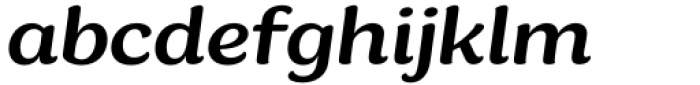 Chella Medium Italic Font LOWERCASE