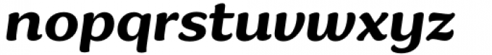 Chella Semi Bold Italic Font LOWERCASE