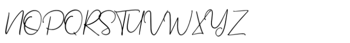 Chelsea Olivia Script Font UPPERCASE